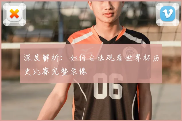 深度解析:如何合法观看世界杯历史比赛完整录像